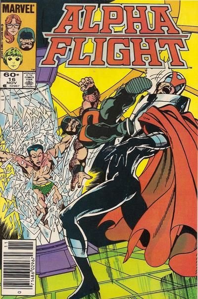 Alpha Flight, Vol. 1 #16B (Newsstand Edition)