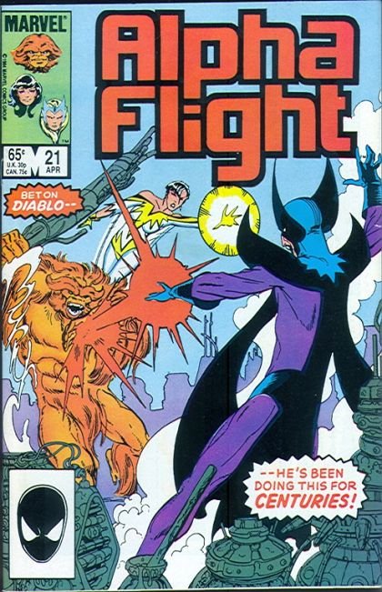 Alpha Flight, Vol. 1 #21A (Direct Edition)