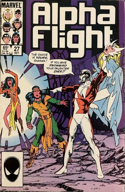 Alpha Flight, Vol. 1 #27A (Direct Edition)