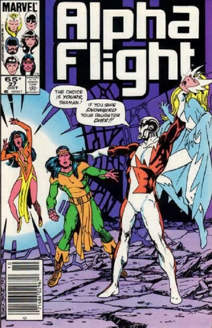 Alpha Flight, Vol. 1 #27B (Newsstand Edition)
