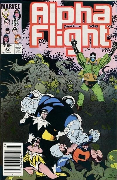 Alpha Flight, Vol. 1 #30B (Newsstand Edition)