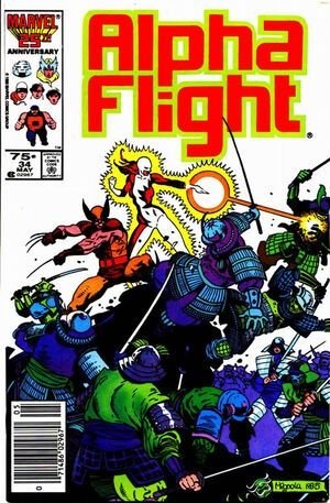 Alpha Flight, Vol. 1 #34B (Newsstand Edition)