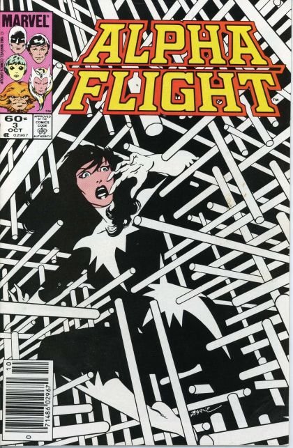 Alpha Flight, Vol. 1 #3B (Newsstand Edition)