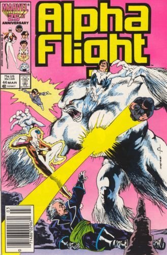 Alpha Flight, Vol. 1 #44B (Newsstand Edition)