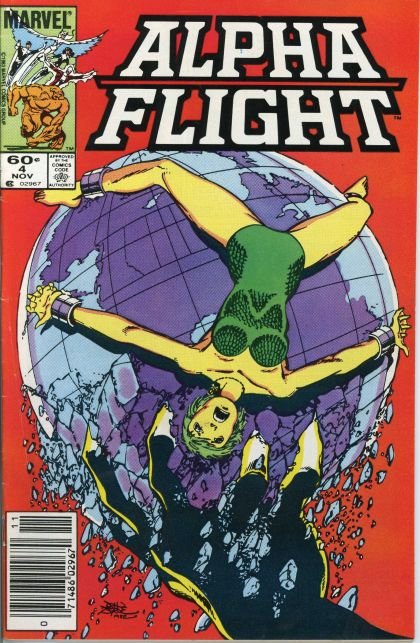 Alpha Flight, Vol. 1 #4B (Newsstand Edition)