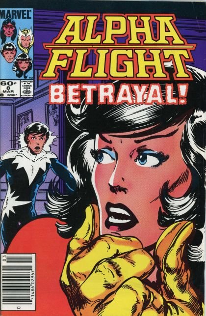 Alpha Flight, Vol. 1 #8B (Newsstand Edition)