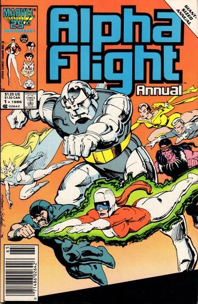 Alpha Flight, Vol. 1 Annual #1B (Newsstand Edition)