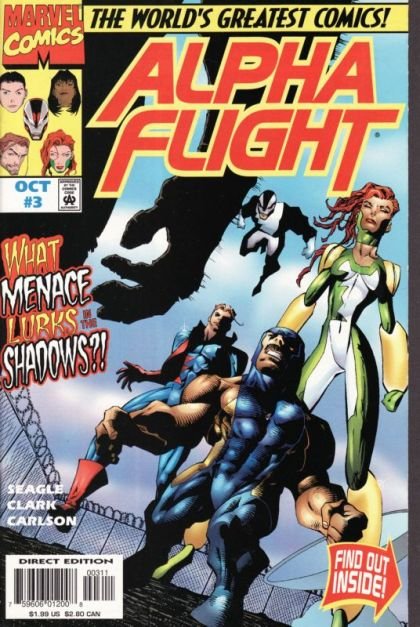 Alpha Flight, Vol. 2 #3A (Direct Edition)