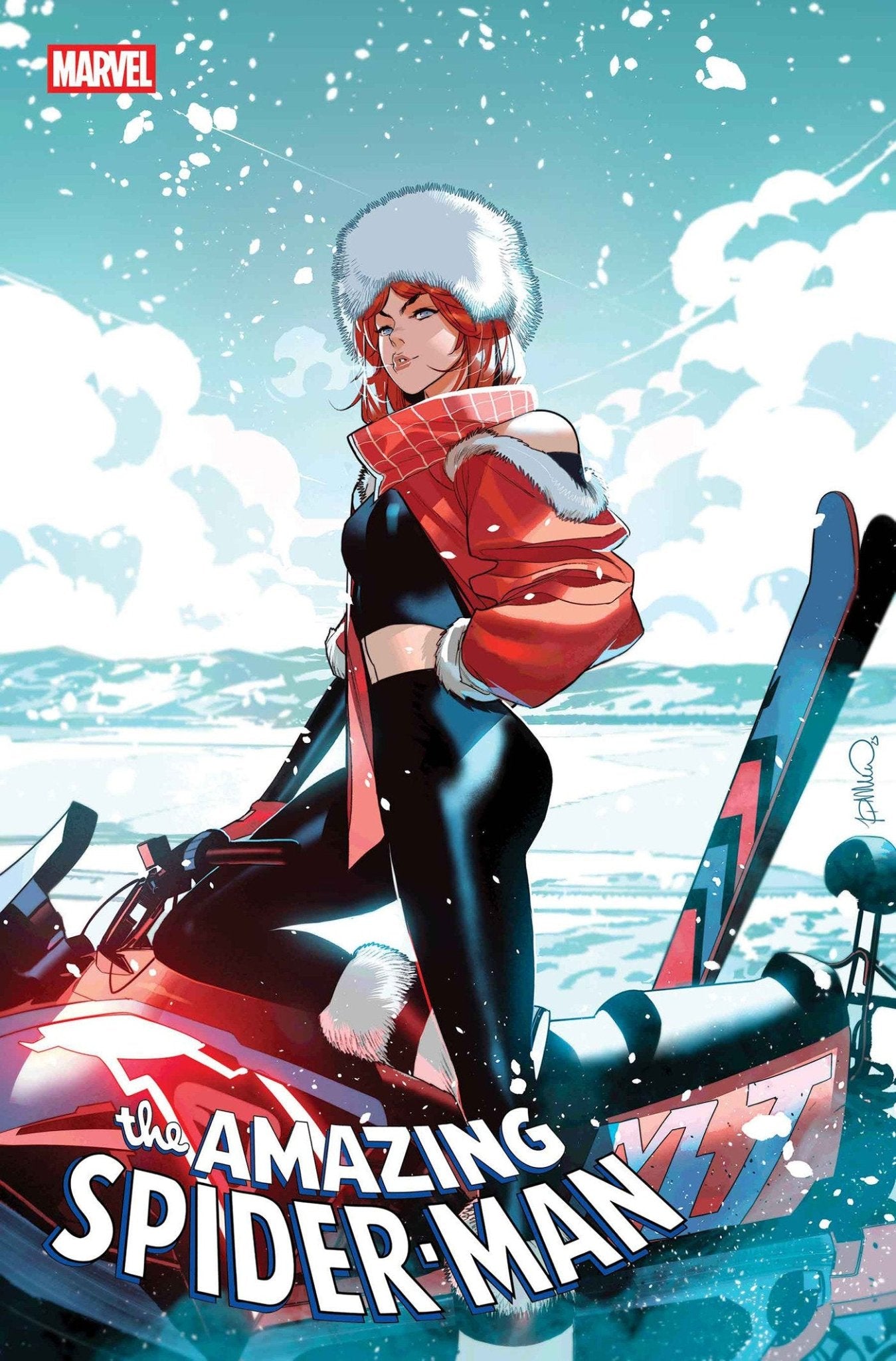 Amazing Spider - Man 18 Simone Di Meo Winter Break Variant - Cadets Toys & Comics