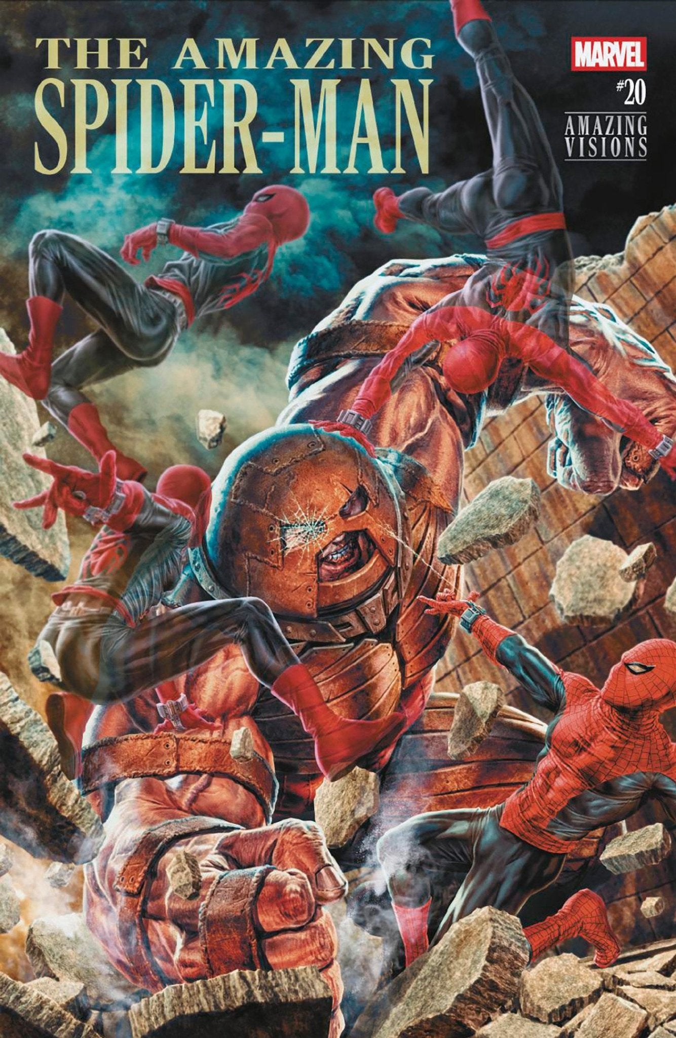 Amazing Spider - Man 20 Lee Bermejo Amazing Visions Variant - Cadets Toys & Comics