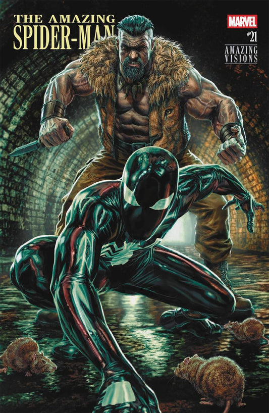 Amazing Spider - Man 21 Lee Bermejo Amazing Visions Variant - Cadets Toys & Comics