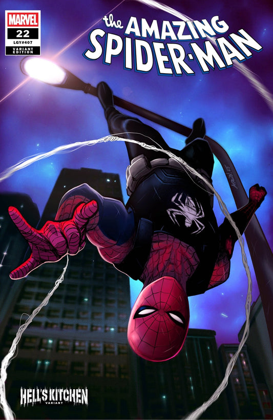Amazing Spider - Man 22 Ario Anindito Hell's Kitchen Variant - Cadets Toys & Comics