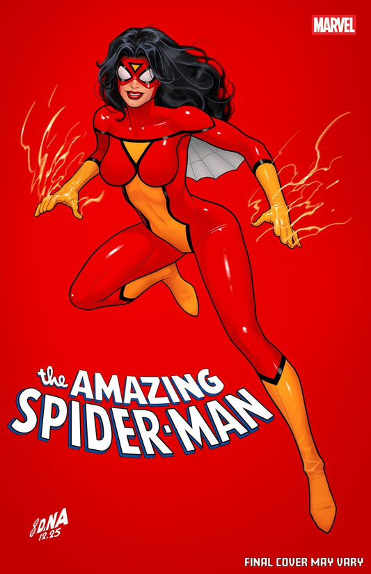 Amazing Spider - Man 22 David Nakayama Color Block Red Variant - Cadets Toys & Comics