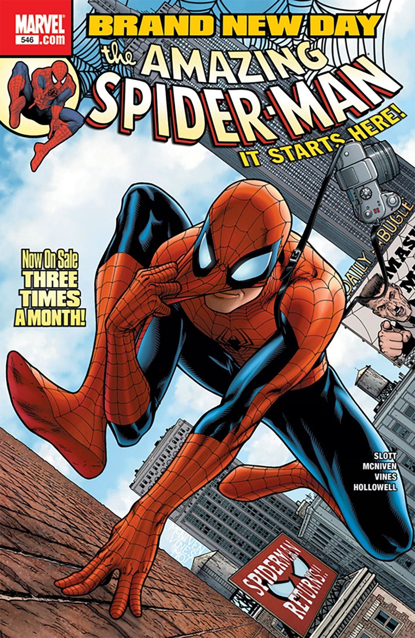 Amazing Spider - Man 546 Facsimile Edition Poster - Cadets Toys & Comics