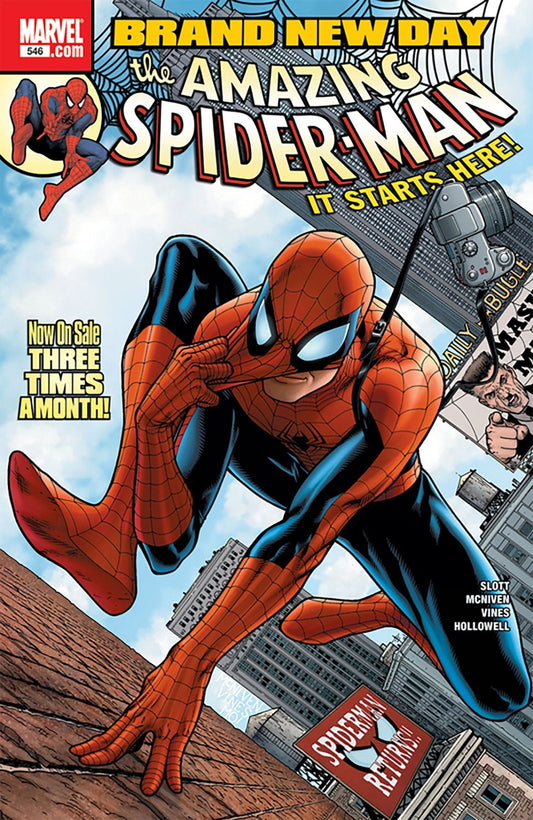 Amazing Spider - Man 546 Facsimile Edition Poster - Cadets Toys & Comics