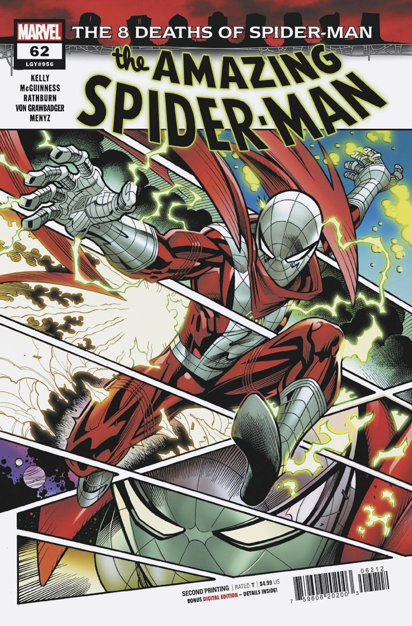 Amazing Spider - Man 62 Edition Mcguinness 2nd Print Variant - Cadets Toys & Comics