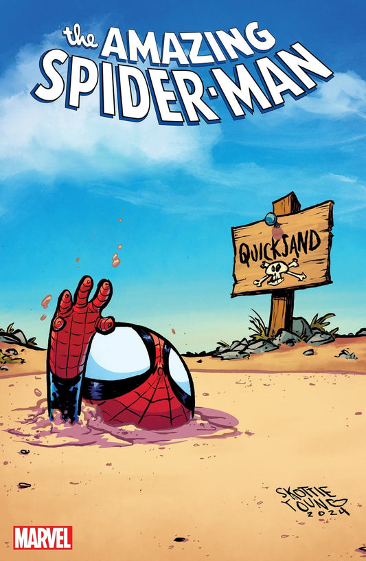 Amazing Spider - Man 68 Skottie Young 8 Deaths Of Spider - Man Variant - Cadets Toys & Comics