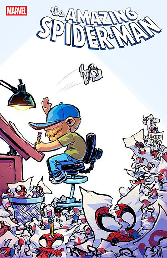 Amazing Spider - Man 70 Skottie Young 8 Deaths Of Spider - Man Variant [Doom] - Cadets Toys & Comics