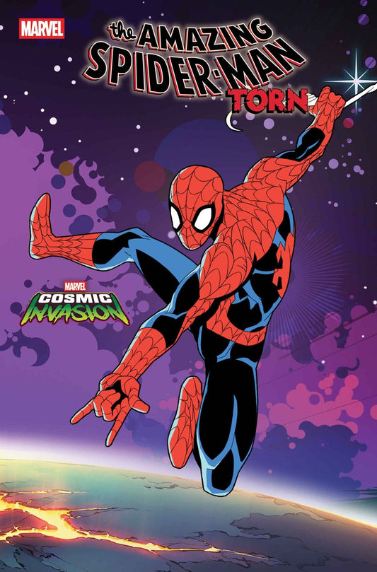 Amazing Spider - Man: Torn 4 Marvel Cosmic Invasion Variant - Cadets Toys & Comics