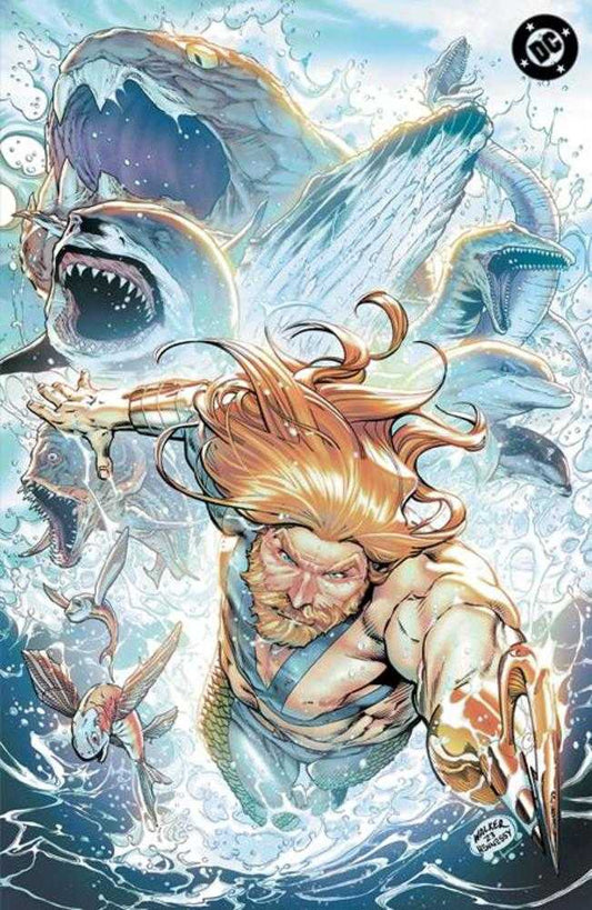 Aquaman 1 Cover D Brad Walker Deep Sea Spot Gloss Foil Variant - Cadets Toys & Comics