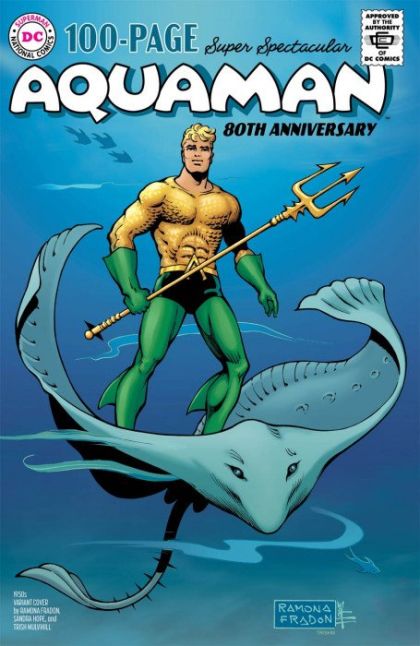 Aquaman: 80th Anniversary 100-Page Super Spectacular #1C (Variant Ramona Fradon & Sandra Hope 1950s Cover)