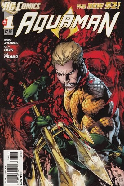 Aquaman, Vol. 7 #1B (2nd Print)