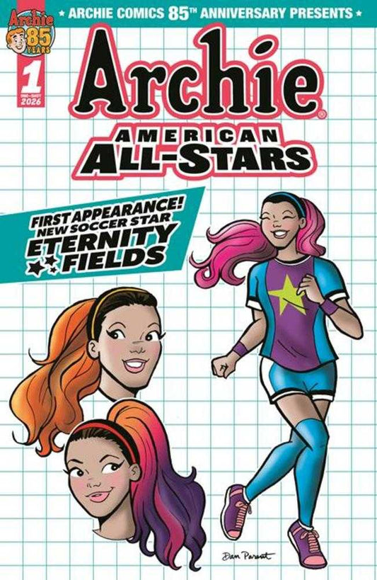 Archie Comics 85 Th Anniversary Presents Archie American All Stars 1 (One Shot) Cover B Dan Parent Eternity Fields Variant - Cadets Toys & Comics