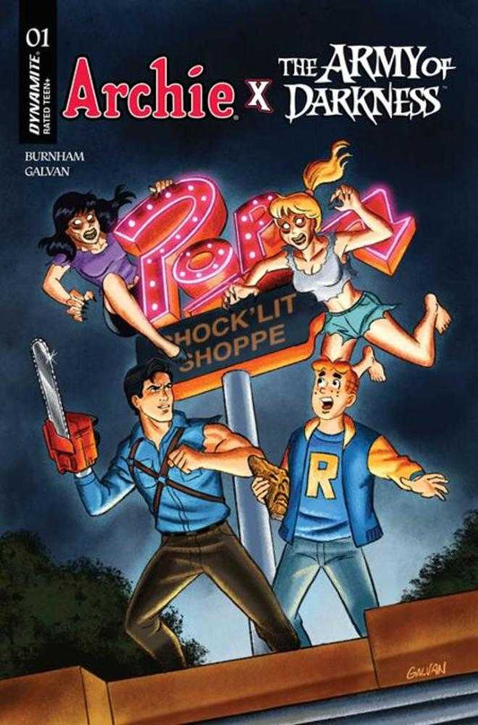 Archie X Army Of Darkness 1 Cover B Bill Galvan Variant - Cadets Toys & Comics