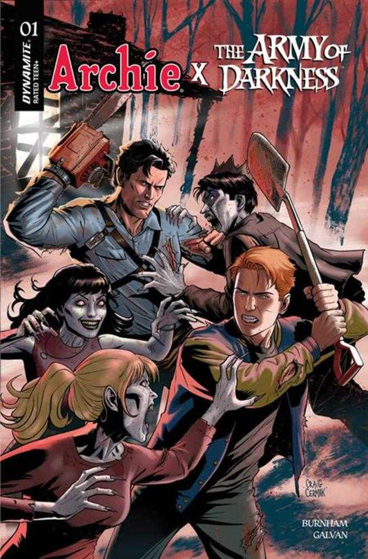 Archie X Army Of Darkness 1 Cover D Craig Cermak Variant - Cadets Toys & Comics