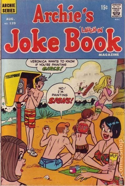 Archie's Joke Book #139 - Big Sport