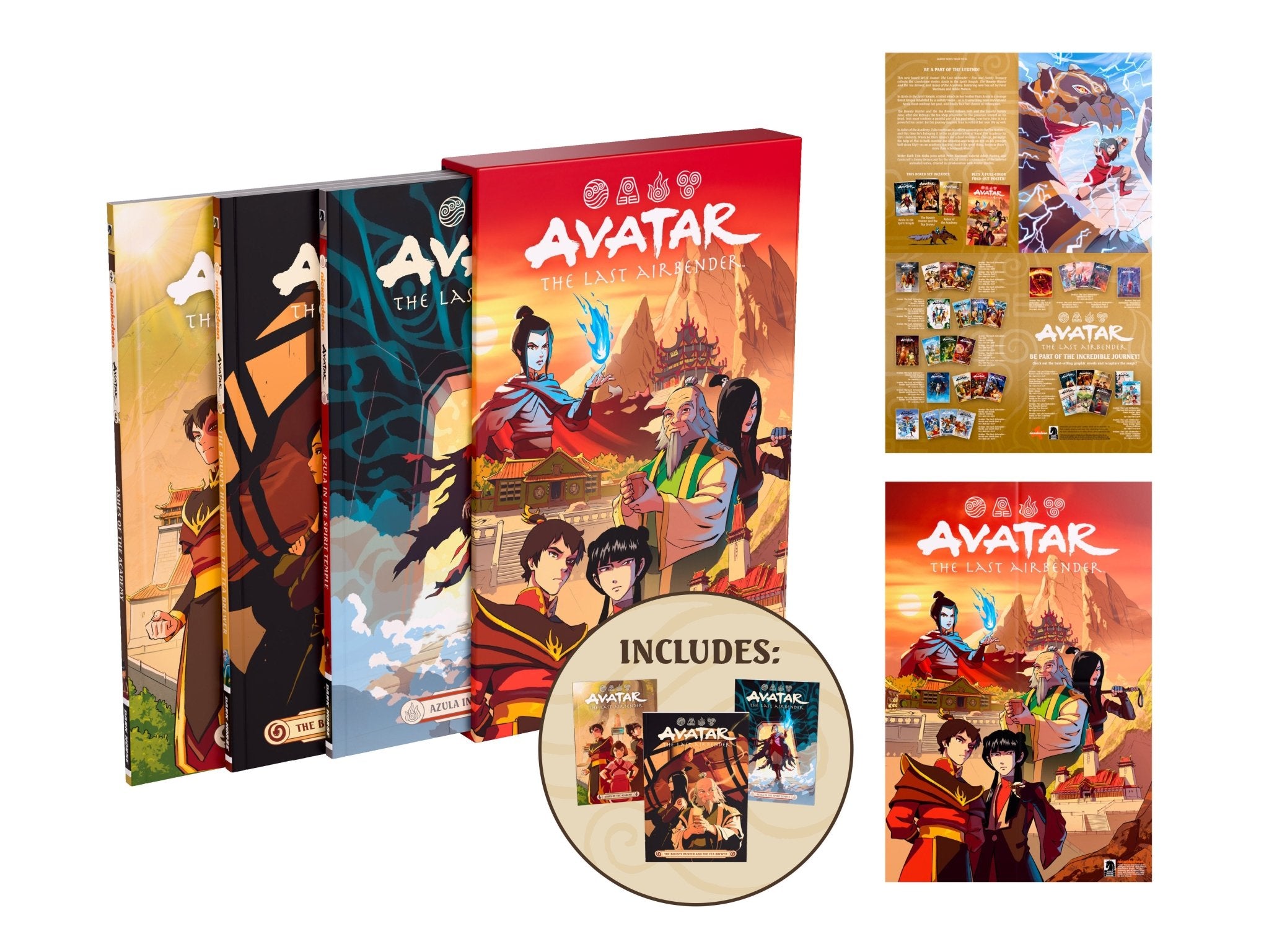 Avatar: La leyenda de Aang - Colección de tesoros de fuego y familia