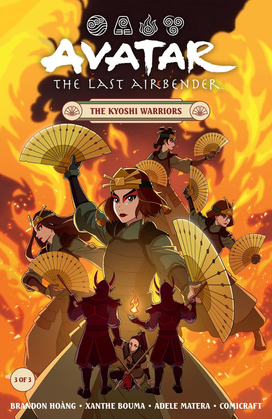 Avatar: The Last Airbender The Kyoshi Warriors 3 (Cover A) (Danielle Weires) - Cadets Toys & Comics