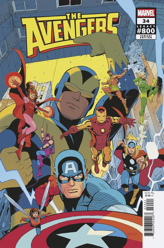 Avengers 34 Leonardo Romero Variant - Cadets Toys & Comics