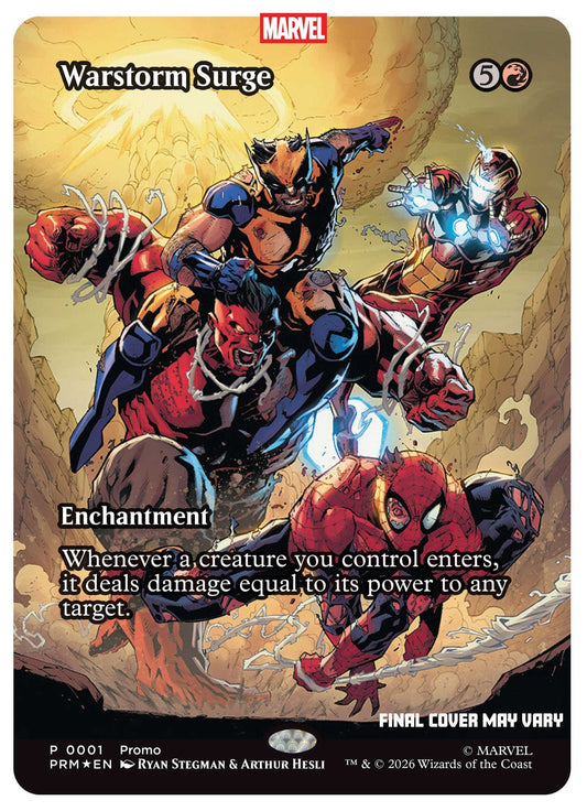 Avengers: Armageddon 1 Ryan Stegman Magic: The Gathering Variant - Cadets Toys & Comics