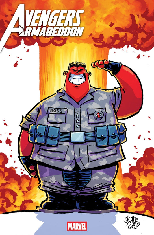 Avengers: Armageddon 1 Skottie Young Variant - Cadets Toys & Comics