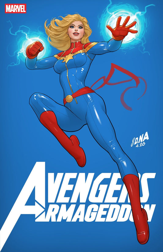Avengers: Armageddon 2 David Nakayama Color Block Blue Variant - Cadets Toys & Comics