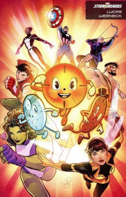 Los Vengadores se reúnen, vol. 3 # 4C (Variante Stormbreakers de Lucas Werneck)