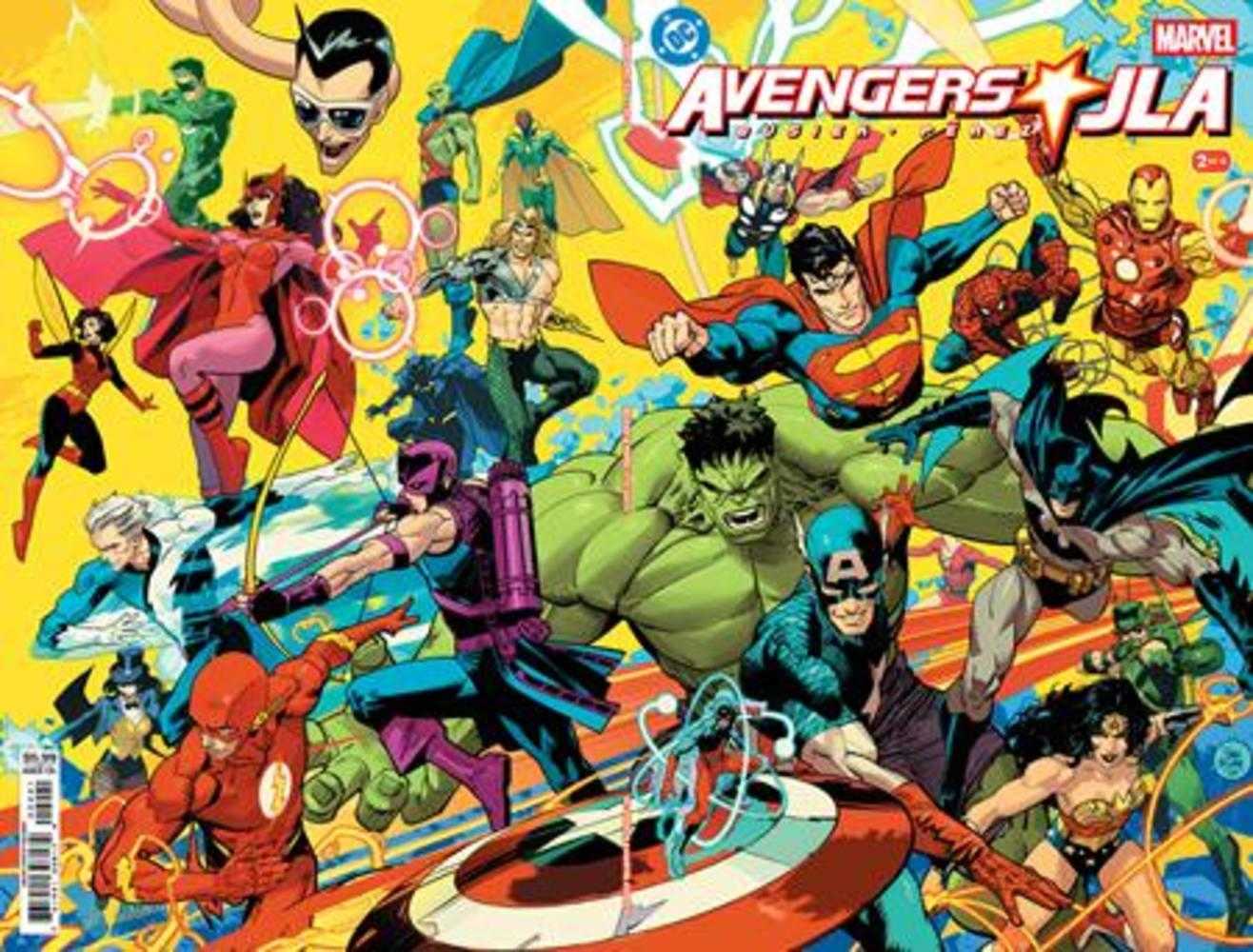 Avengers JLA 2 (Of 4) Facsimile Edition Cover B Dan Mora Variant - Cadets Toys & Comics