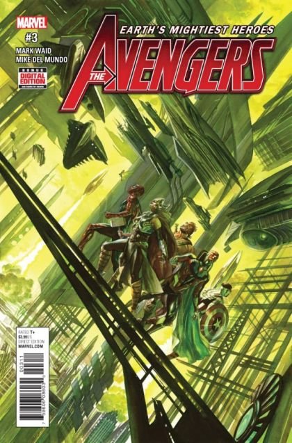 Vengadores, Vol. 7 #3A (Portada regular de Alex Ross)