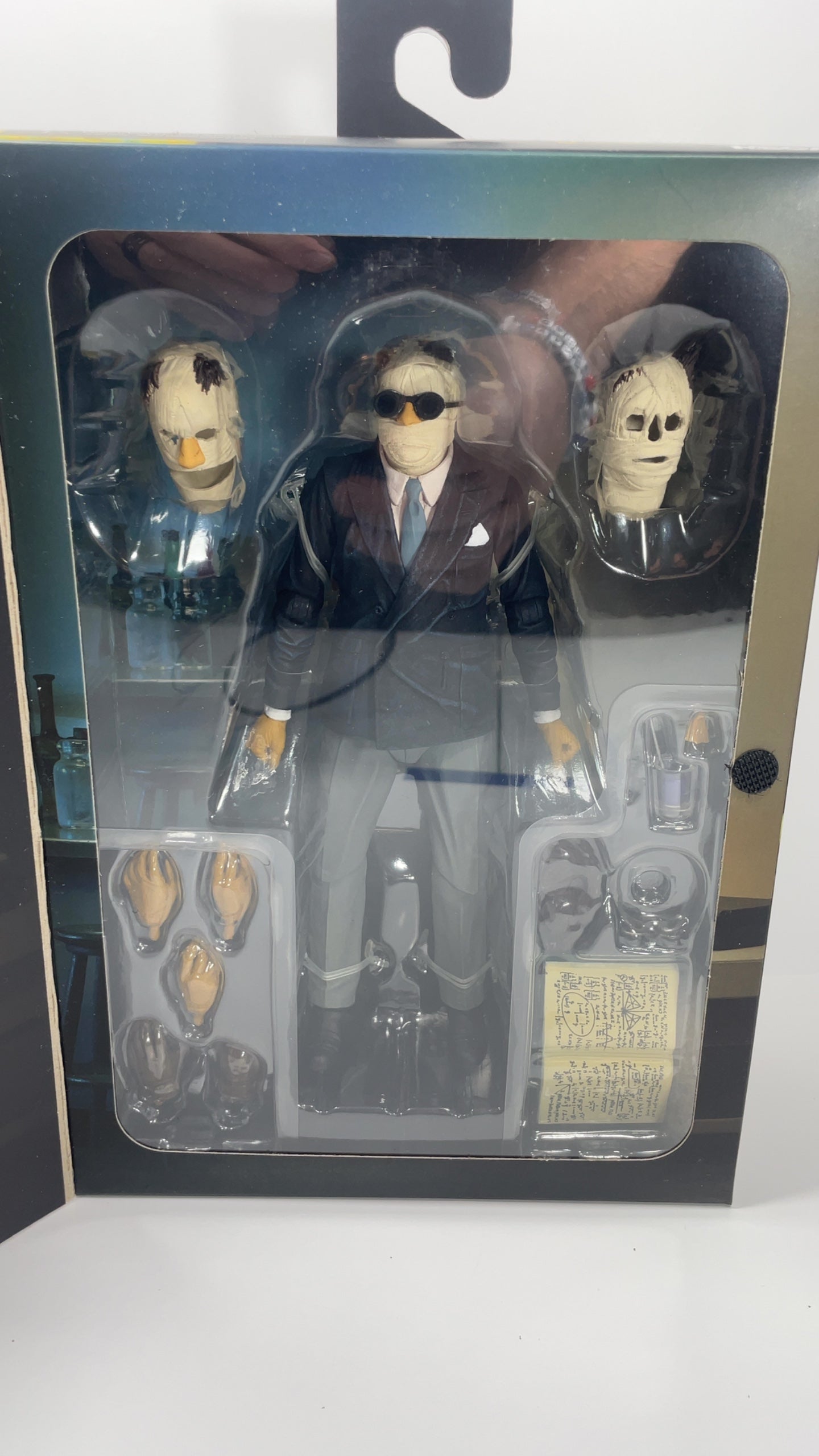 NECA Universal Monsters The Invisible Man Ultimate Action Figure Sealed - photo 4