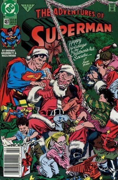 The Adventures of Superman #487 (Newsstand Edition)