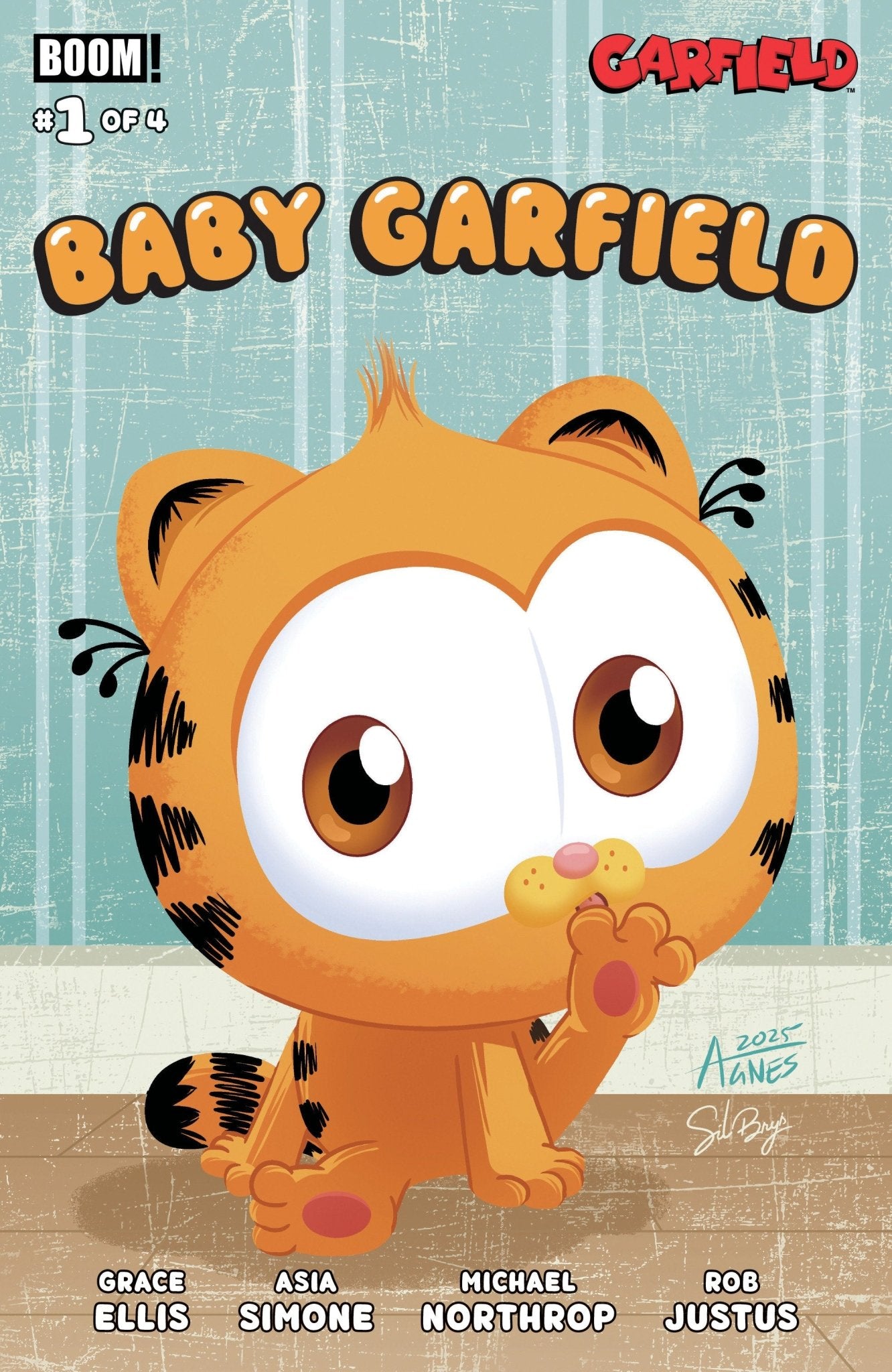 Baby Garfield 1 A Main (Dressed, Garbowska) - Cadets Toys & Comics