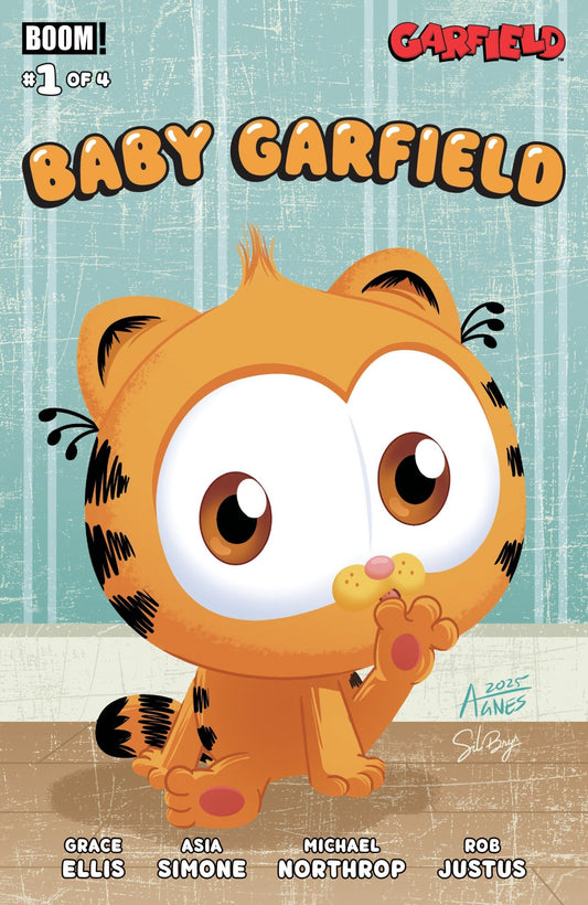 Baby Garfield 1 A Main (Dressed, Garbowska) - Cadets Toys & Comics