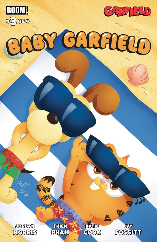 Baby Garfield 3 A Main (Dressed, Garbowska) - Cadets Toys & Comics