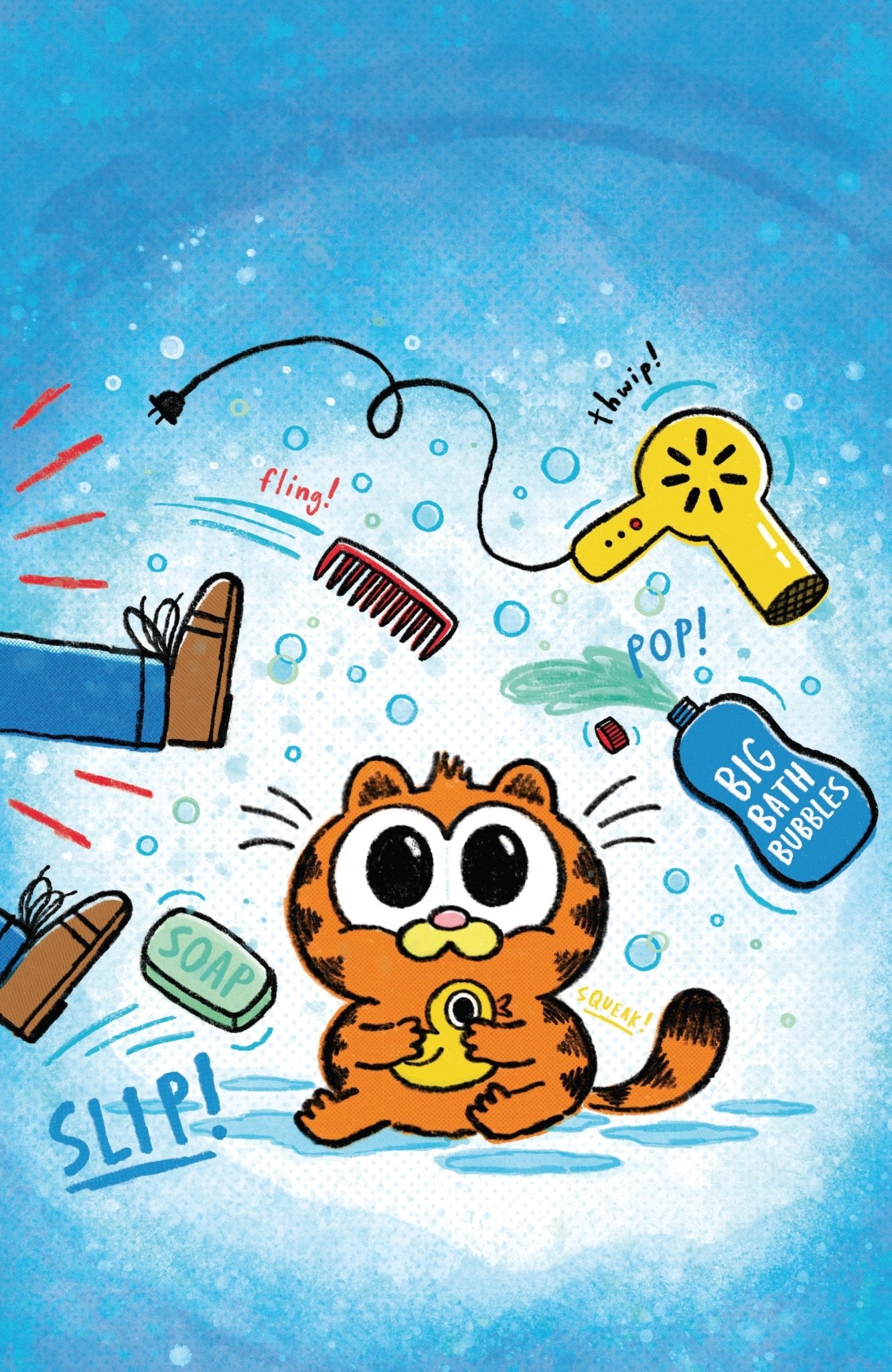 Baby Garfield 4 C 1:5 Variant Edition (Full Art, Clanton) - Cadets Toys & Comics