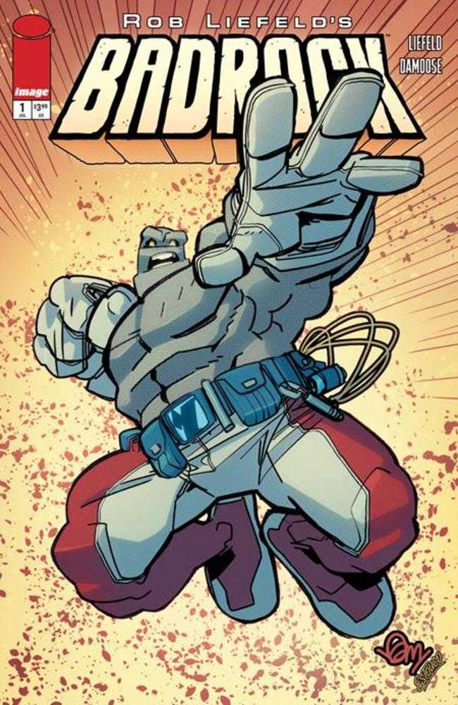 Badrock 1 Cover A Seth Damoose - Cadets Toys & Comics