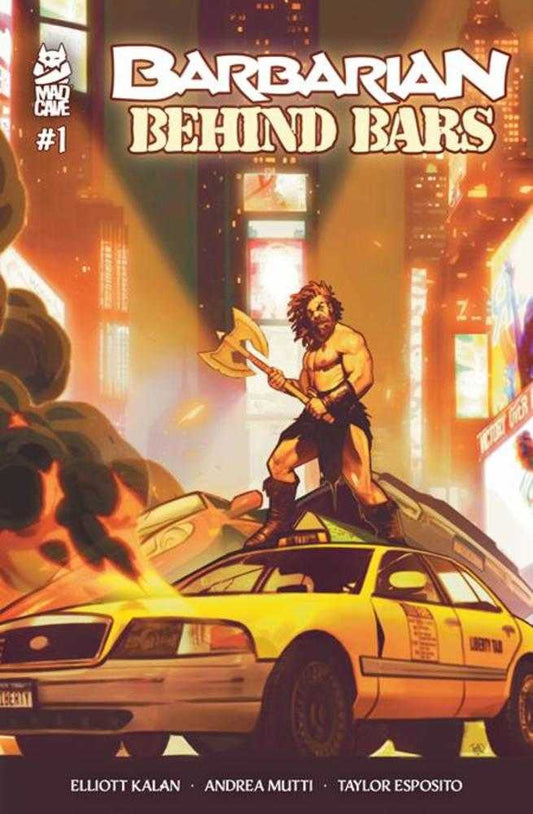 Barbarian Behind Bars 1 (Of 5) Cover A Francesco Tomaselli - Cadets Toys & Comics