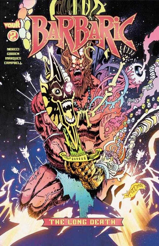 Barbaric The Long Death 2 (Of 3) Cover B Jim Mahfood Variant - Cadets Toys & Comics