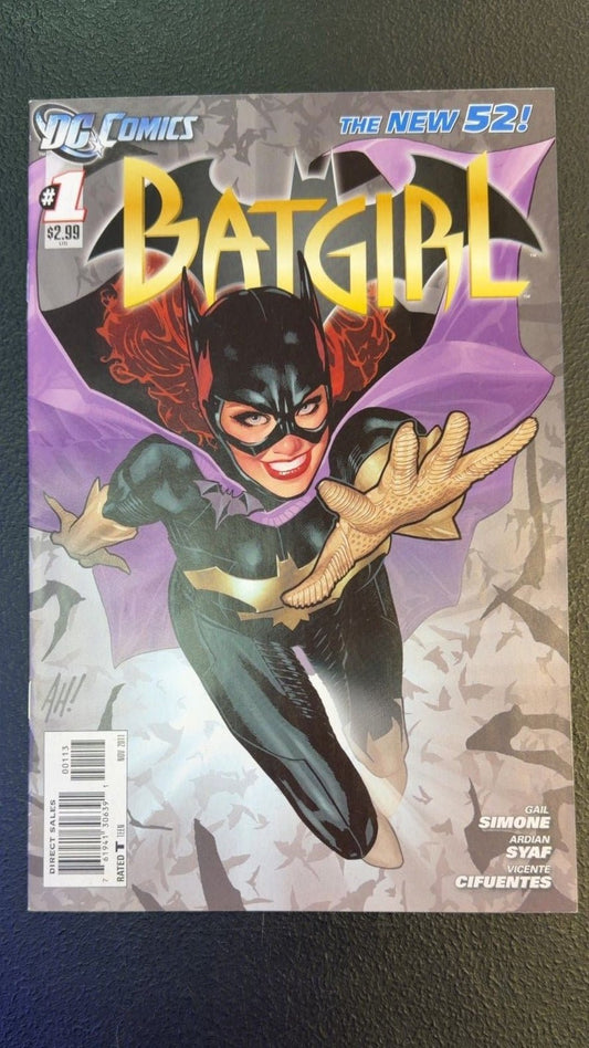 Batgirl #1 DC Comics New 52 2011 Gail Simone Barbara Gordon Key Issue