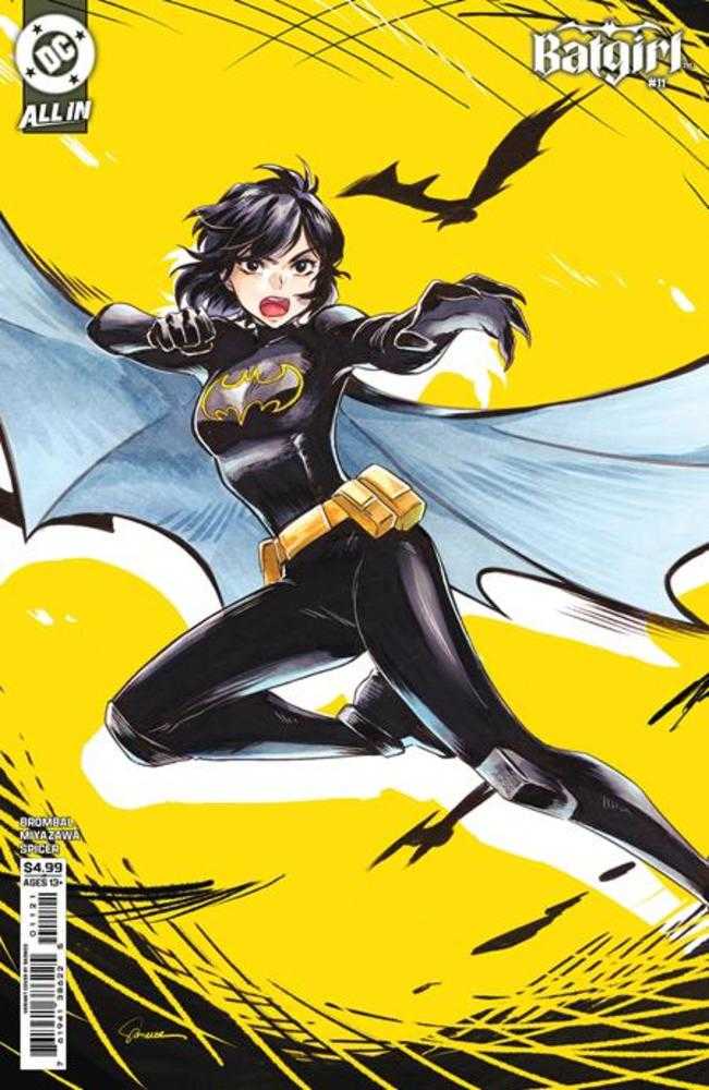 Batgirl #11 Portada B Variante en cartulina Saowee